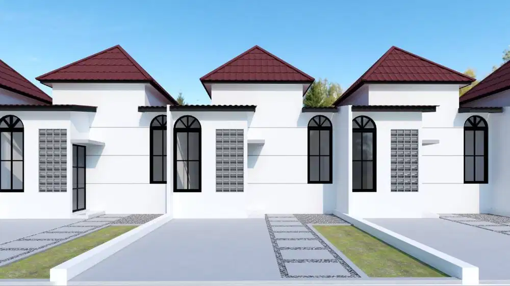 Rumah Limasan 293 Juta diutara Candi Prambanan Siap KPR