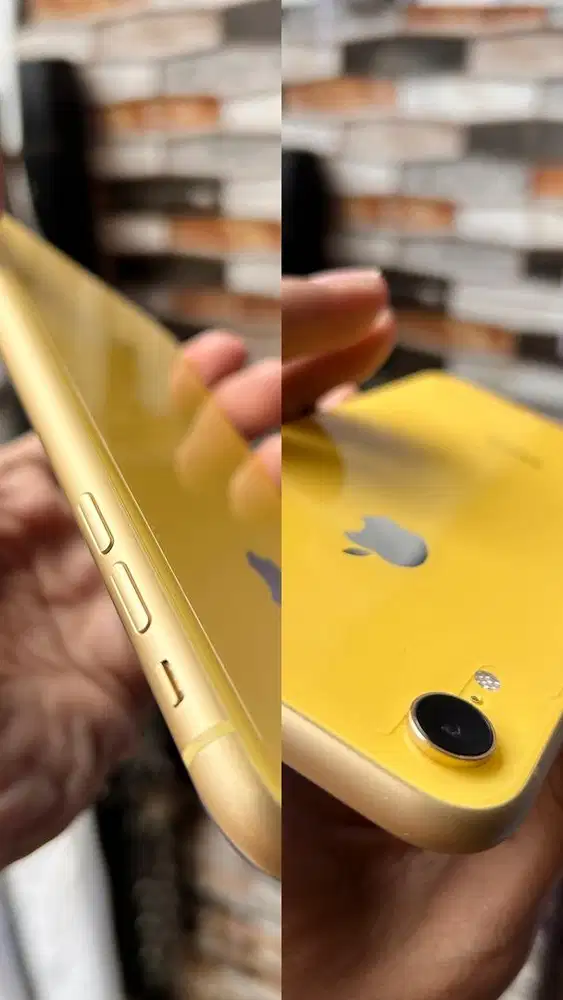 iPhone XR 128GB Yellow Dual Sim Nano Murah