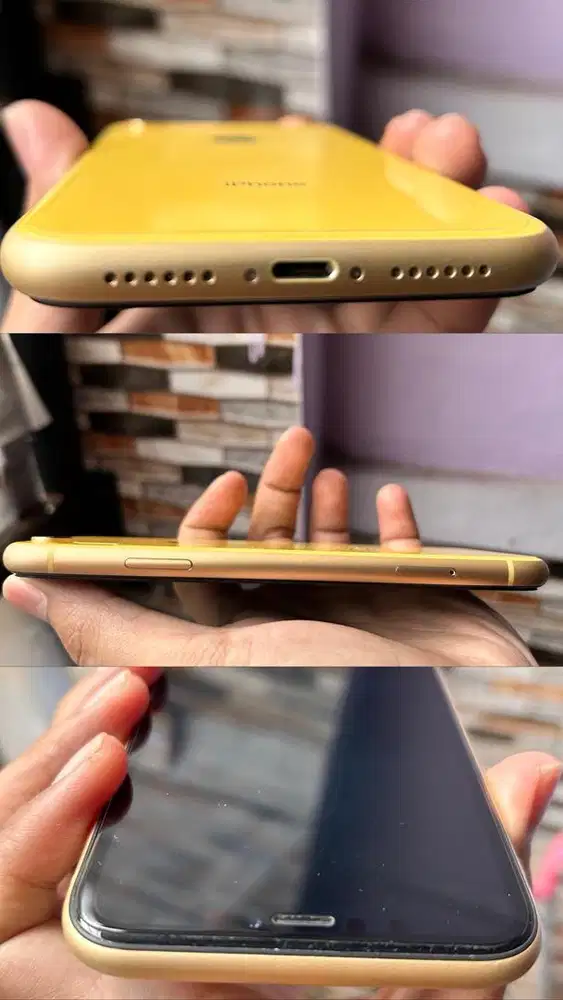 iPhone XR 128GB Yellow Dual Sim Nano Murah