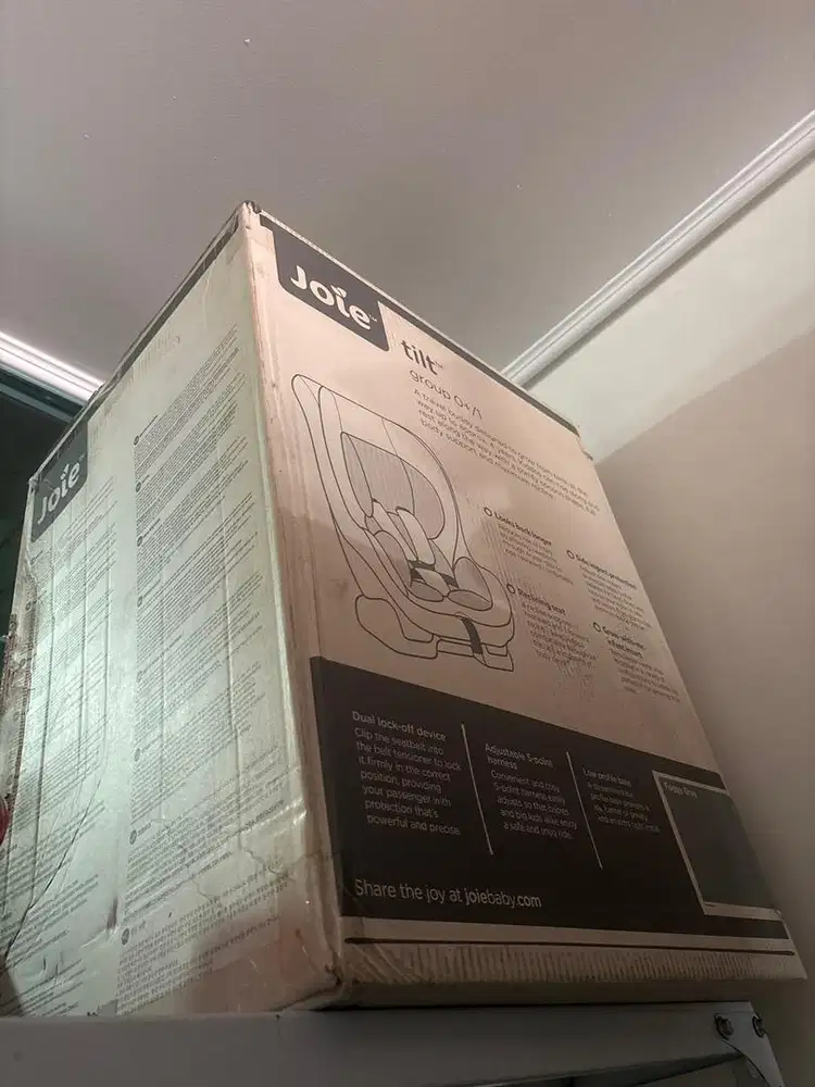 Dijual carseat joie tilt group 0+ / 1 tahun