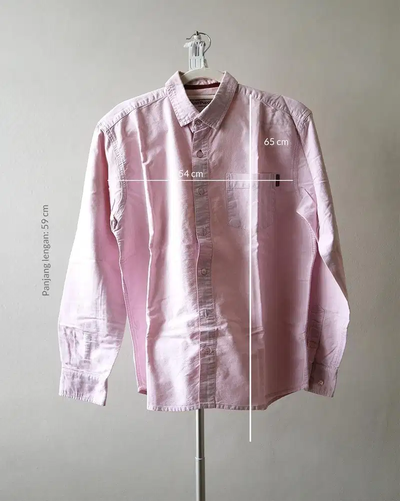 Kemeja Pria HUSH PUPPIES Lengan Panjang