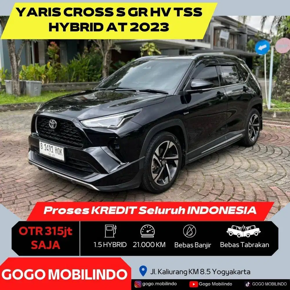 Toyota Yaris Cross S GR HV TSS Hybrid 2023 DP minim Bisa Kredit HRV