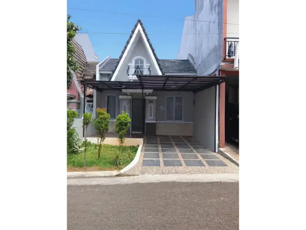 DISEWA RUMAH TAHUNAN SEMI FURNISH SIAP HUNI SENTUL CITY SSR918