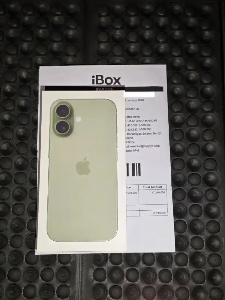 IBOX IPHONE 17 256 GB SAGE RESMI INDONESIA
