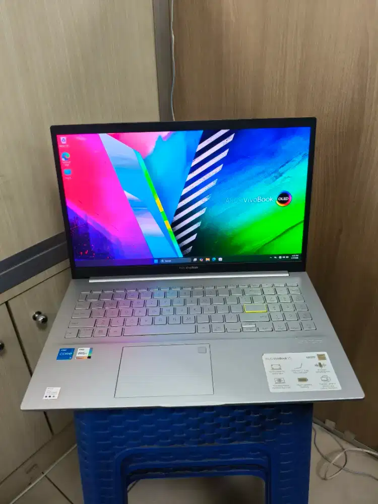 LAPTOP ASUS K513EA CORE I5-1135G7 RAM 8 GB SSD 512 GB WIN 11 ORI OLED