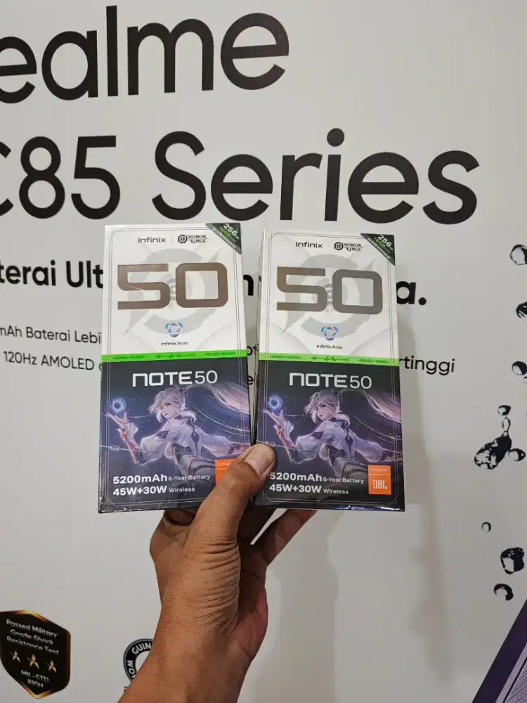 Berminat silahkan WA Infinix Note 50 8+8/256 Garansi resmi 1thn