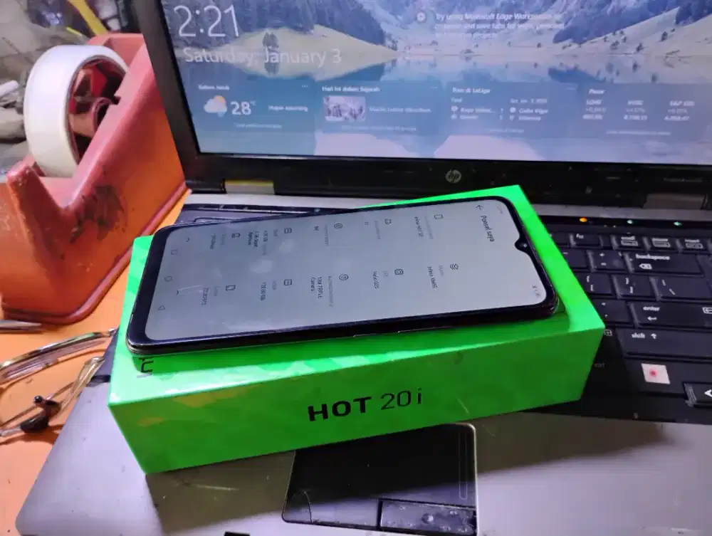 Infinix hot 20i 4+3/128