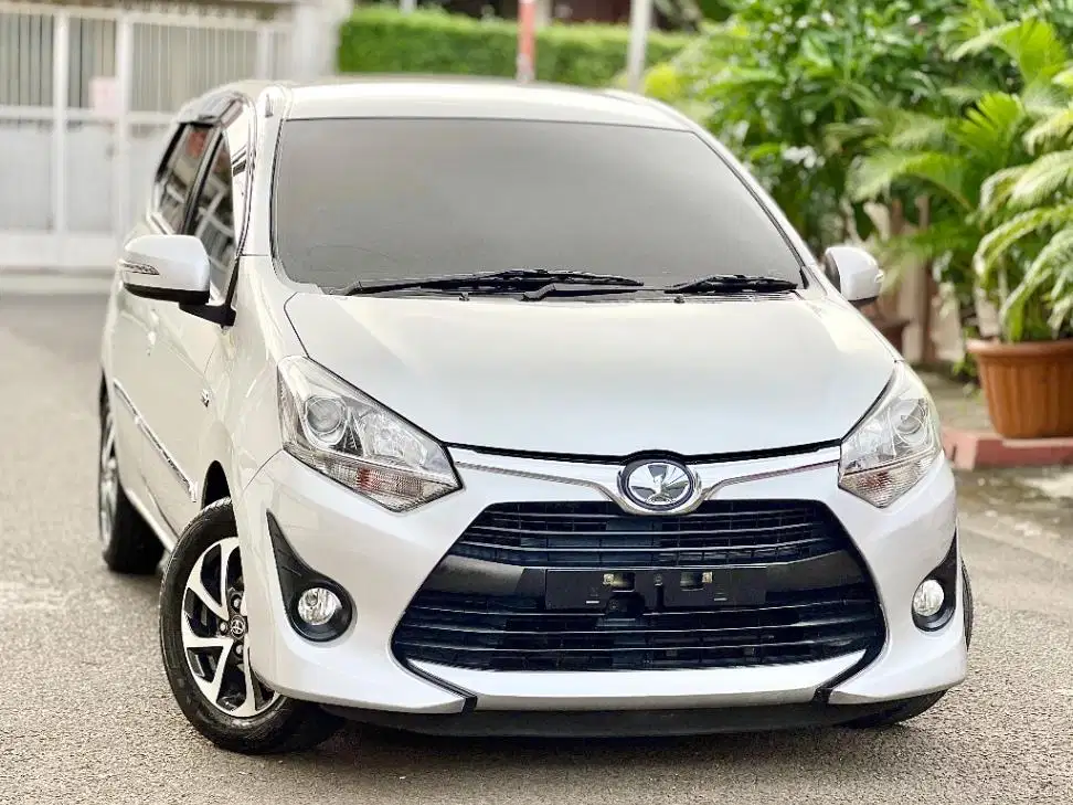 Toyota Agya 1.2 G Matic, 2019, Silver Met, No Genap, TDP 19 Juta