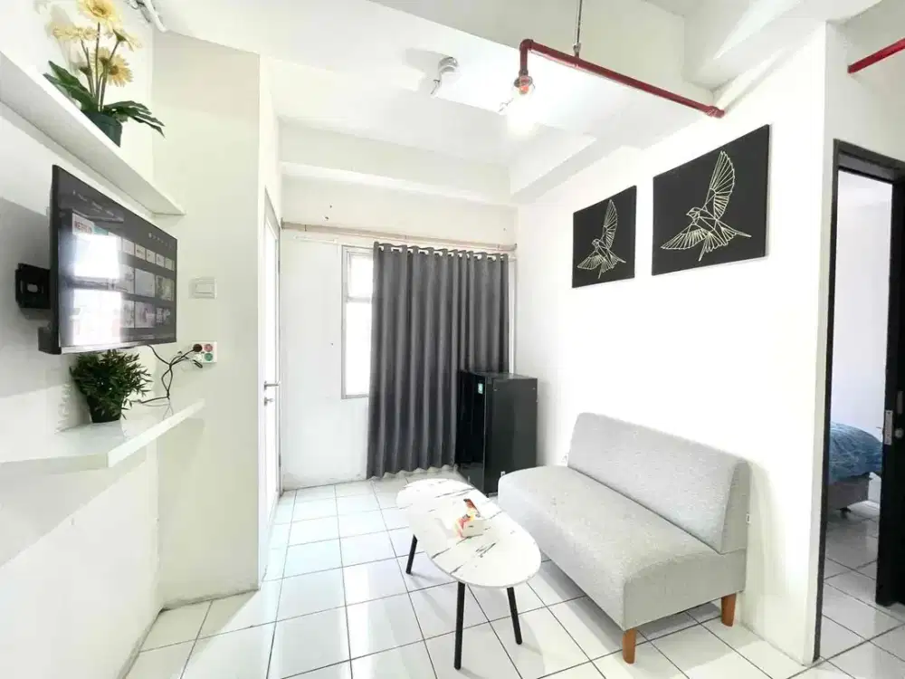 Sewa Bulanan Apartemen Grand Asia Afrika Full Furnished 3 Juta
