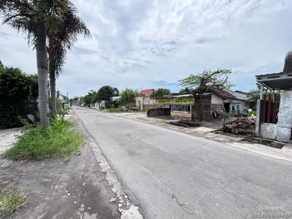 Tanah Jogja Dalam Ringroad Cluster One Gate Akses Jalan Truk Papasan