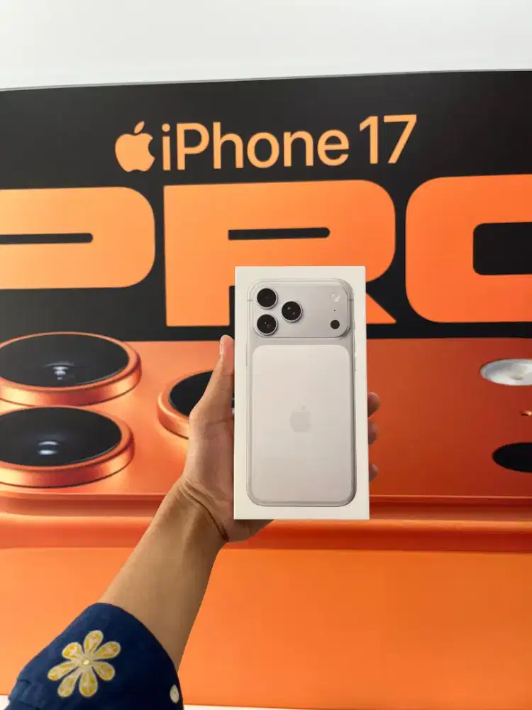 iPhone 17 ProMax 512GB Silver Garansi Resmi