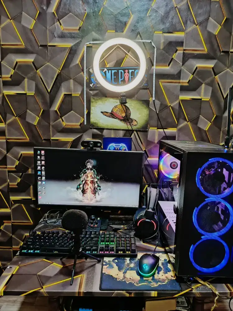 PC Fullset Ryzen & Full Aksesoris Gaming