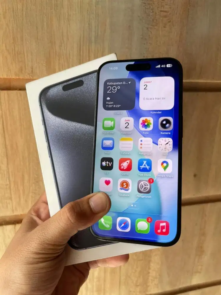 iPhone 15 Pro 256Gb Titanium blue