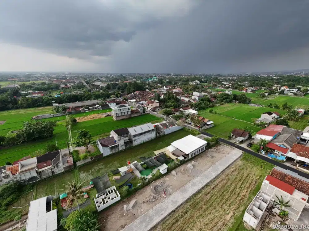 Dijual Tanah Jogja SHM Akses Jalan Utama Dekat UMY Cocok Hunian
