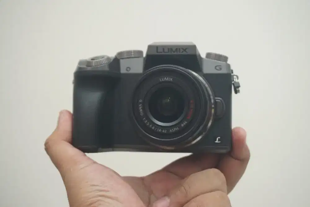 LUMIX G7 KIT 14-42mm SC 5xxx WIFI Panasonic Kamera Mirrorless DMC