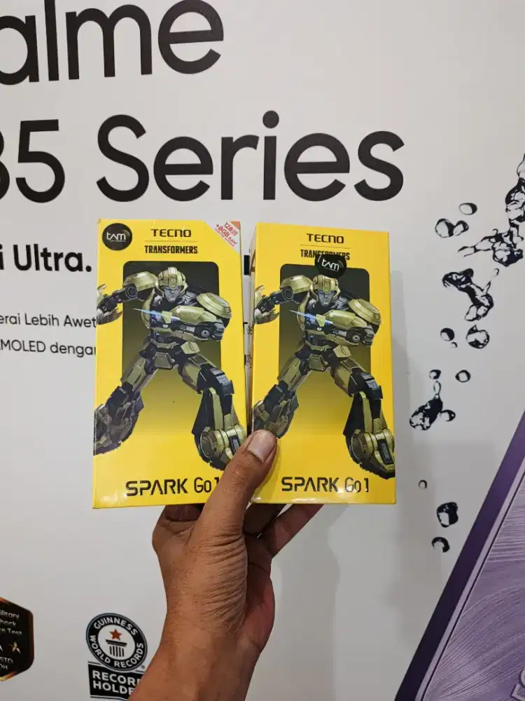 Berminat silahkan WA Tecno Spark GO1 4+4/128 Garansi resmi 13bln