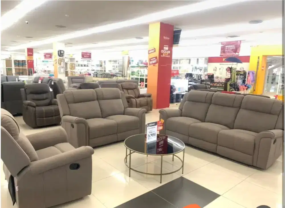 Sofa Set Murah Reclaining