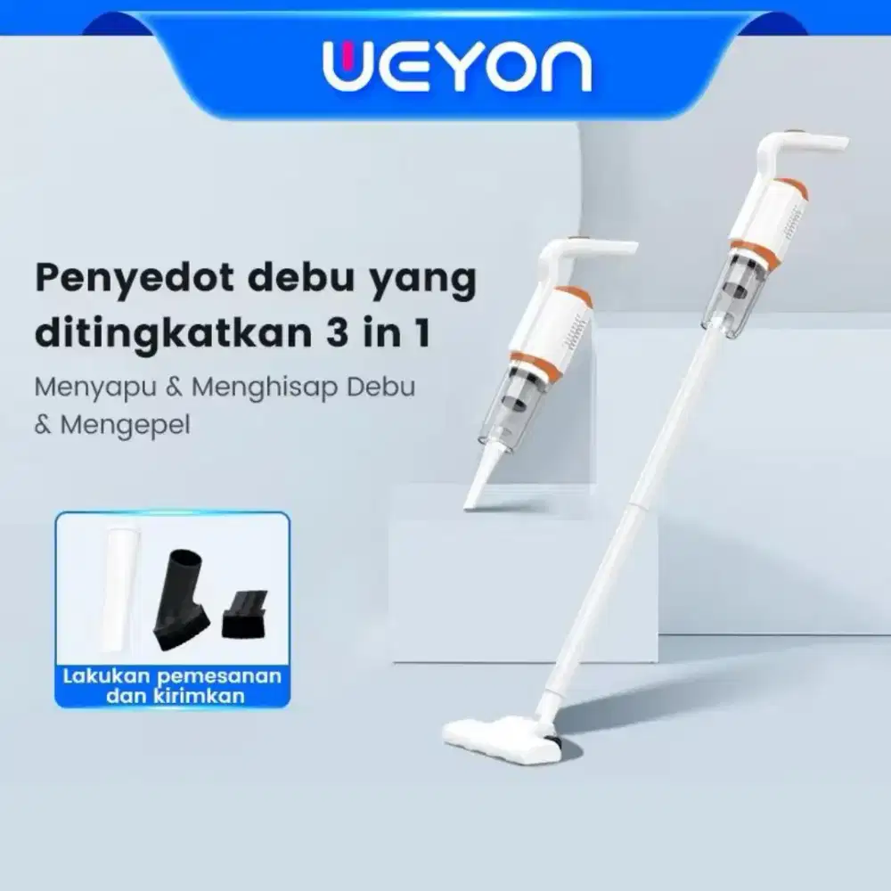 Weyon Vaccum Cleaner 3 in 1 Cordless Portable