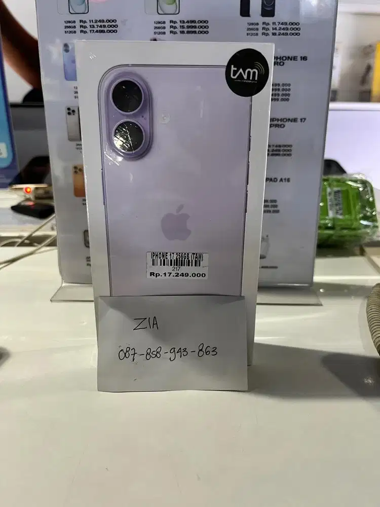 Iphone 17 256gb ATLANTIS DAHSYAT