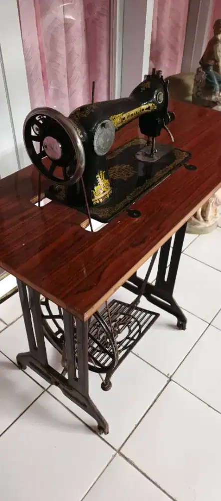 Mesin jahit merk butterfly manual full set