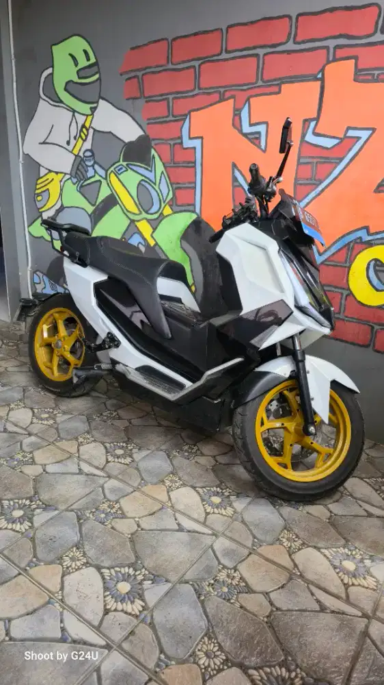 Motor Listrik Alva Cervo 2 Batre Remap Cruise Control Like New Superb