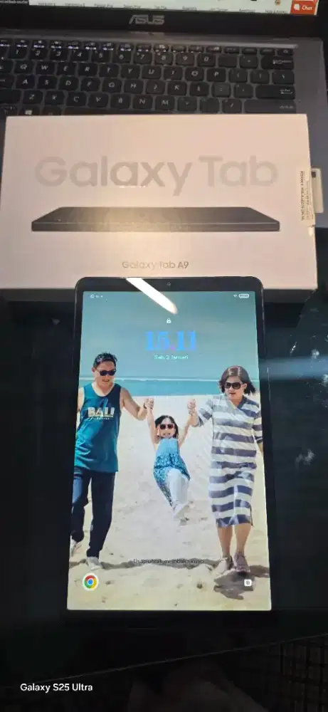 SAMSUNG GALAXY TAB A9 BEKAS LIKE NEW EKS GARANSI RESMI SEIN