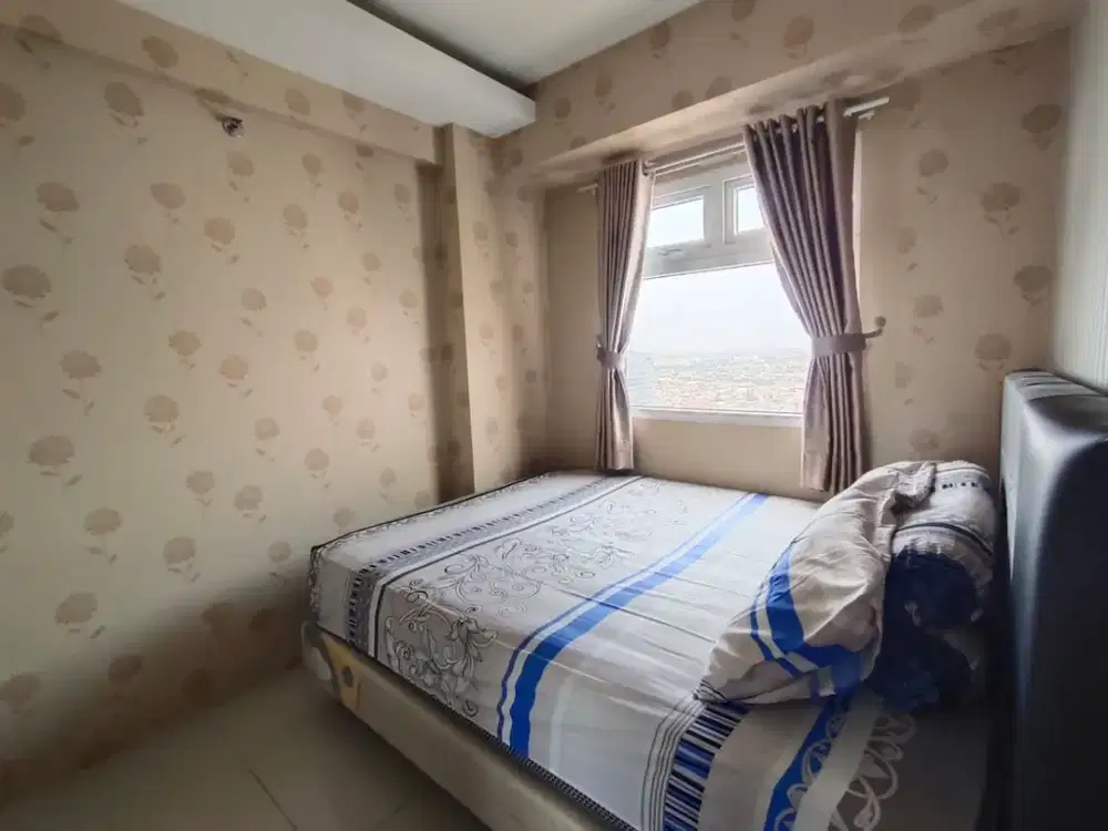 Sewa 2br furnish apartemen green pramuka city, jakarta