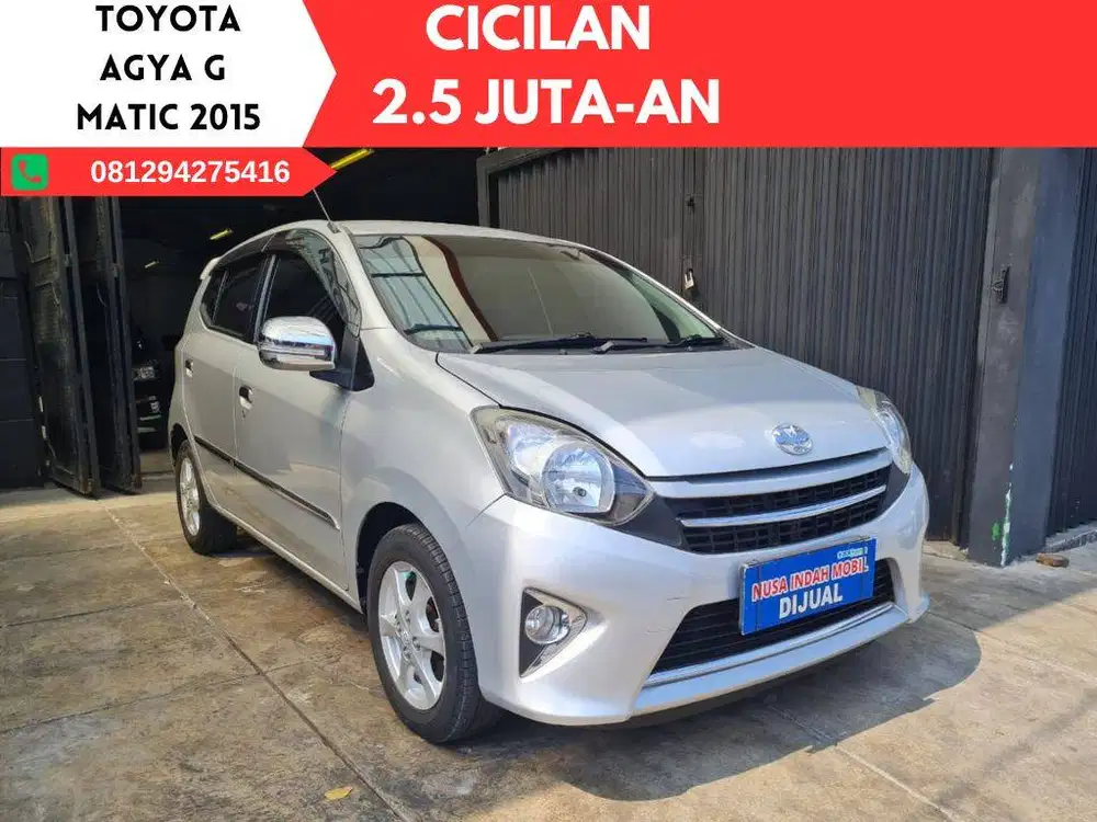 TDP 5 JUTA Toyota Agya G MATIC 2015