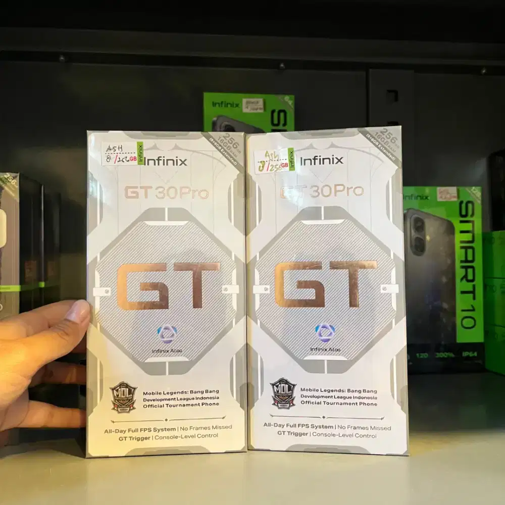 Infinix GT 30 Pro New Ram 8+8/256 Promo