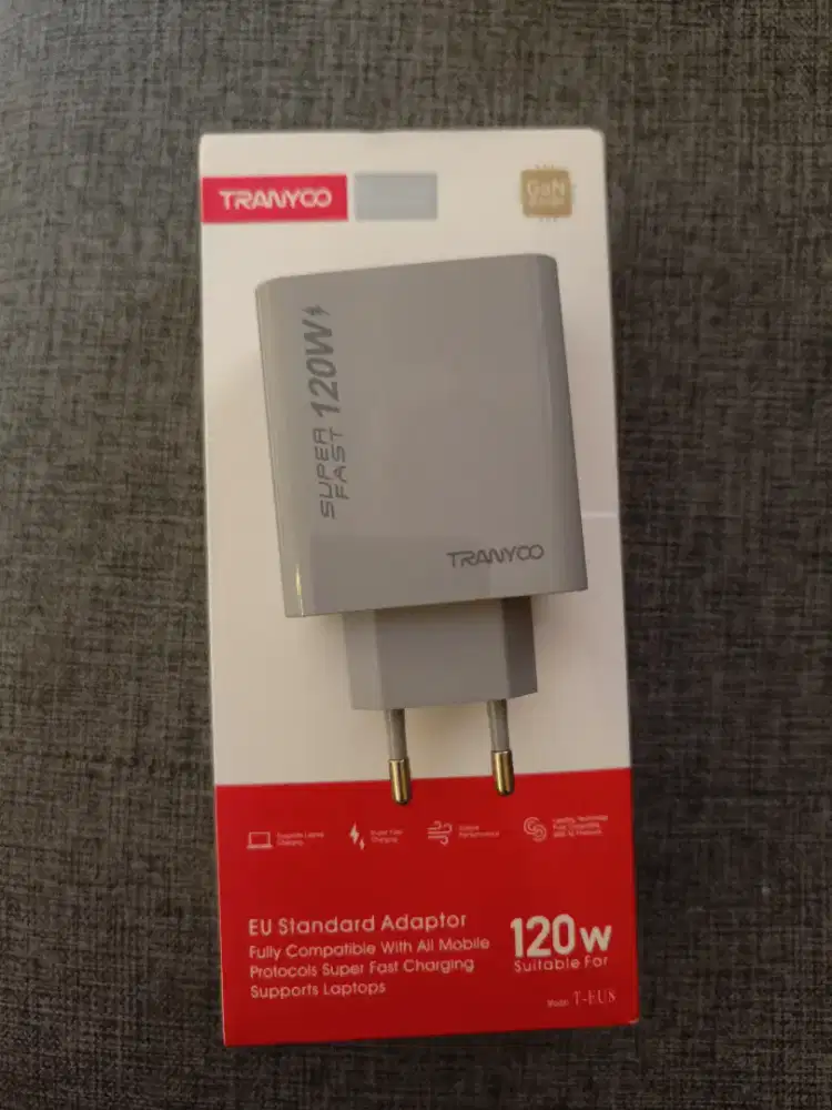 Kepala Charger Tranyoo 120 watt Fast Charging