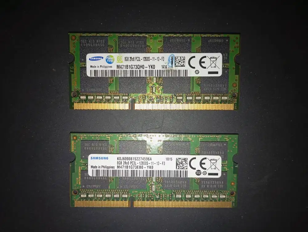 Memory RAM SODIMM (Laptop/Mini PC) DDR3L 16 GB (2 x 8 GB) Dual Channel