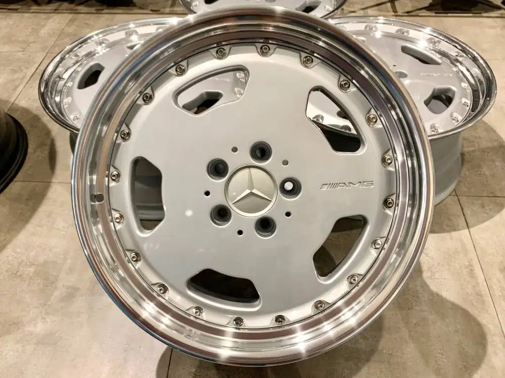 Velg AMG Aero II OEM W140 by BBS, R-18, Lebar 8.5, PCD 5x112