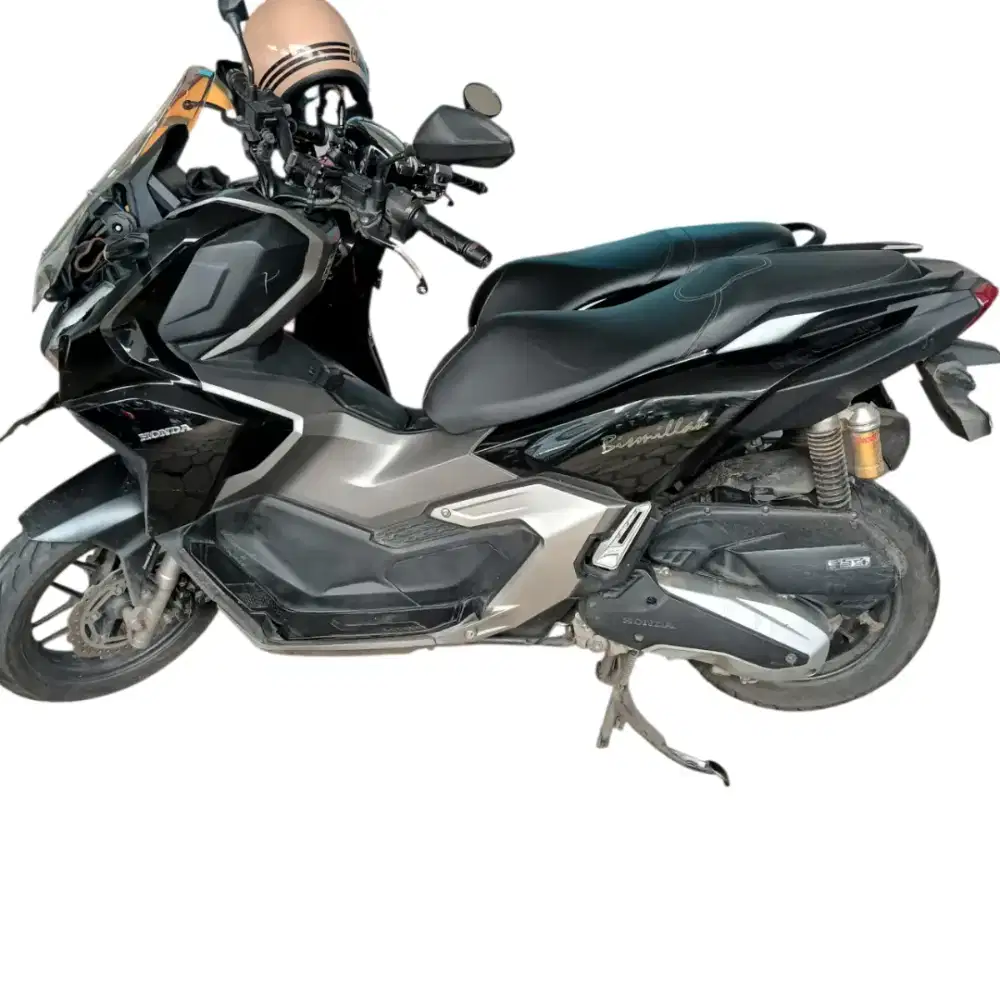 Adv 160 black,motor standar bawaan pabrik