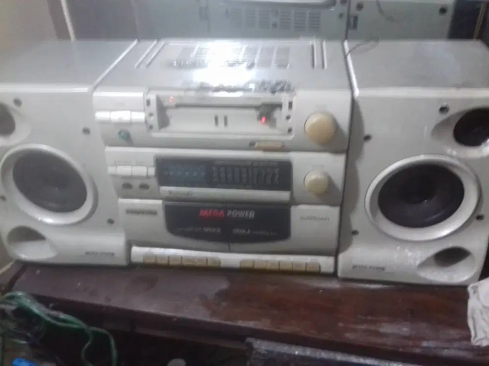 radio fm tape polytron megapower