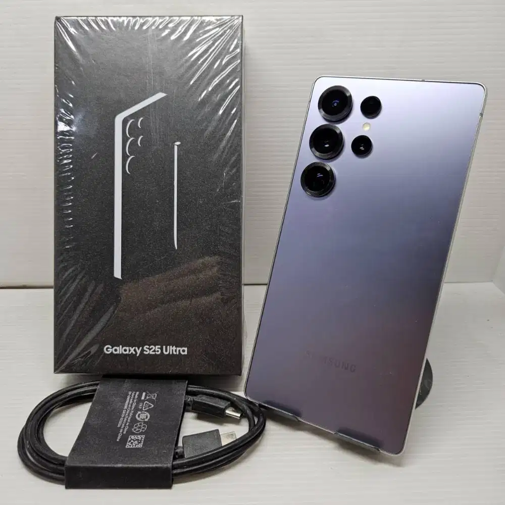 LIEK NEW 99.99% GARANSI ON! SAMSUNG GALAXY S25 ULTRA TITANIUM SILVER B