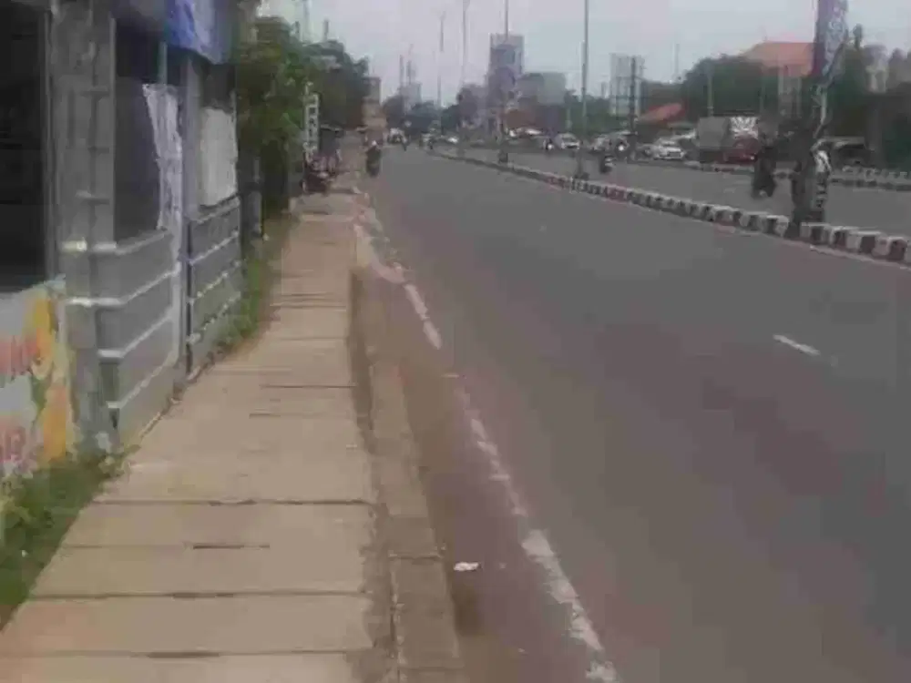 Dijual tanah murah jalan utama di Cinangka Depok