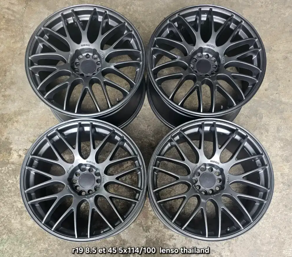 Velg ring 19 pcd 5x100/114 lenso thailand
