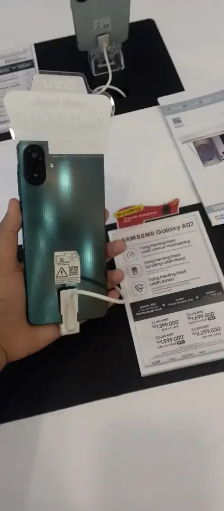 cicilan kredit handphone Samsung A07 pakai home credit dibogor