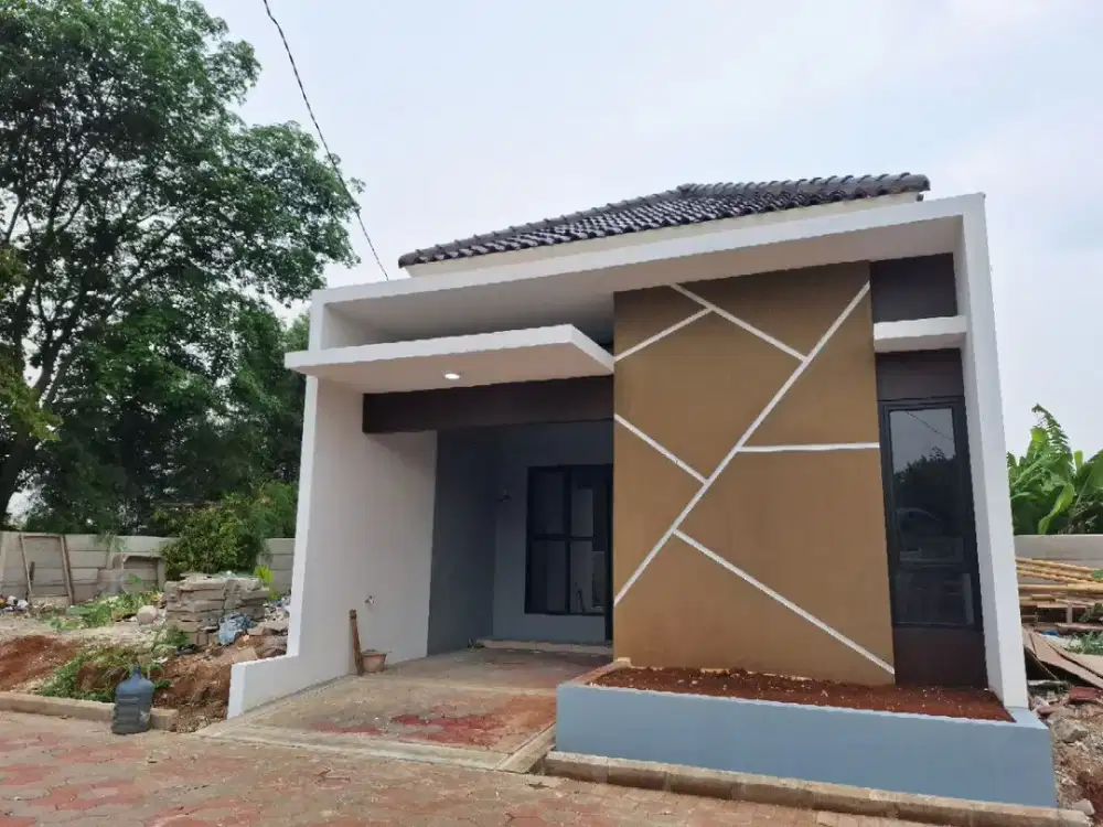 Rumah 1 lantai Cantik Minimalis Modern nempel vila dago Pamulang