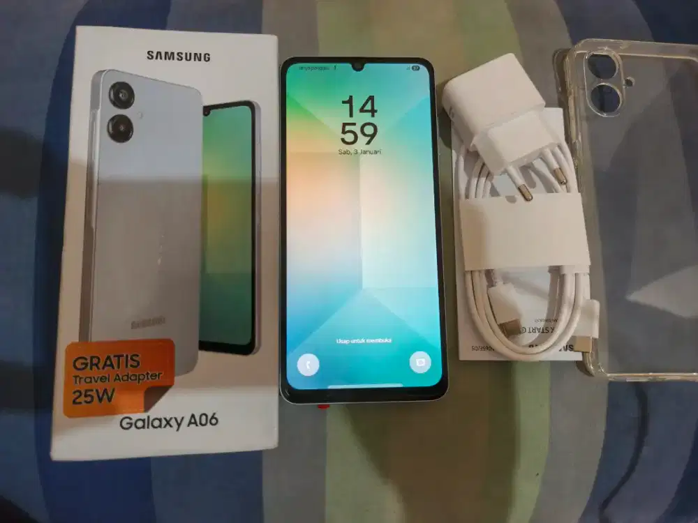 Samsung A06 4/64 fullset mulus