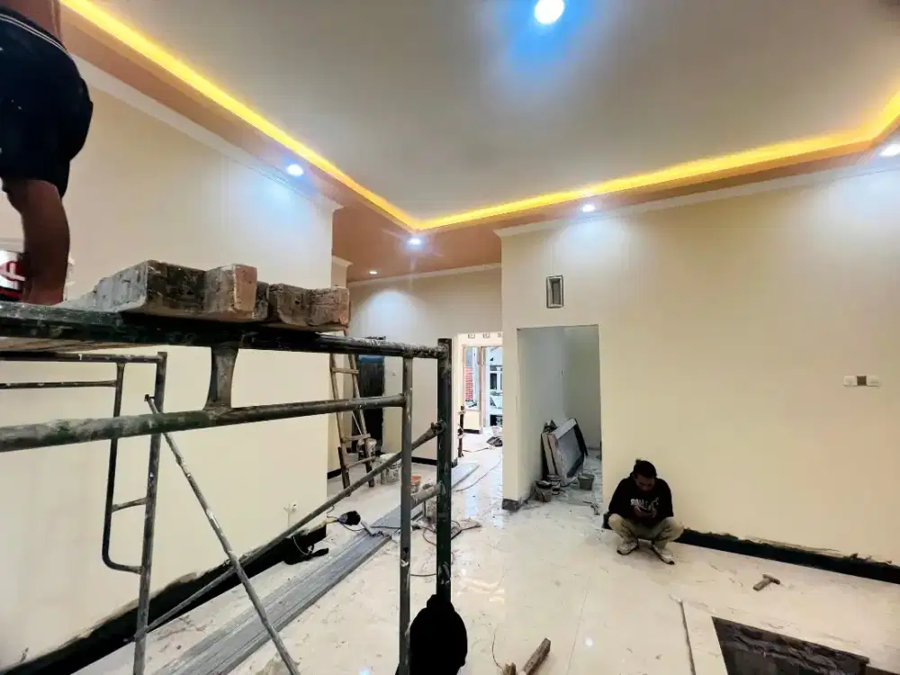 Mengerjakan renovasi