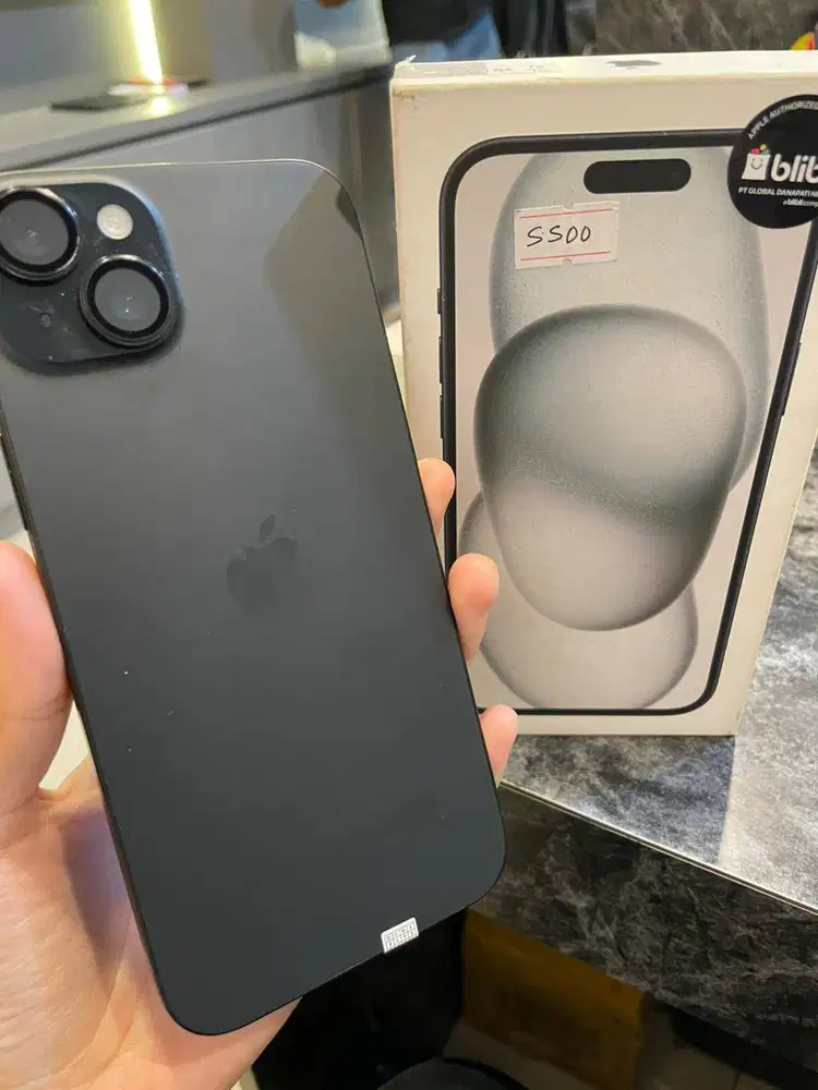 Iphone 15 Plus 128gb resmi indo mulus