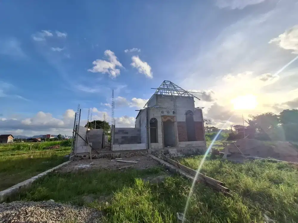 Rumah Siap Bangun Konsep Heritage Harga 320 Jutaan di Utara Candi Prambanan