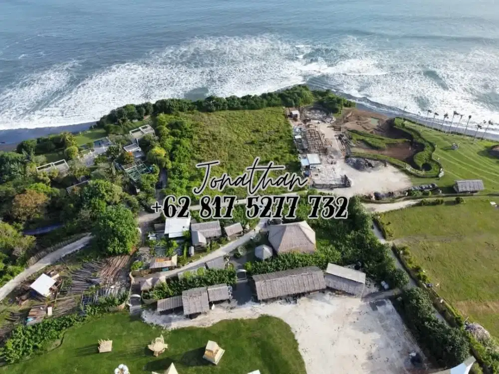 Dijual Tanah Freehold Los Tebing Pantai Nyanyi Tanah Lot View Laut - LSKHE