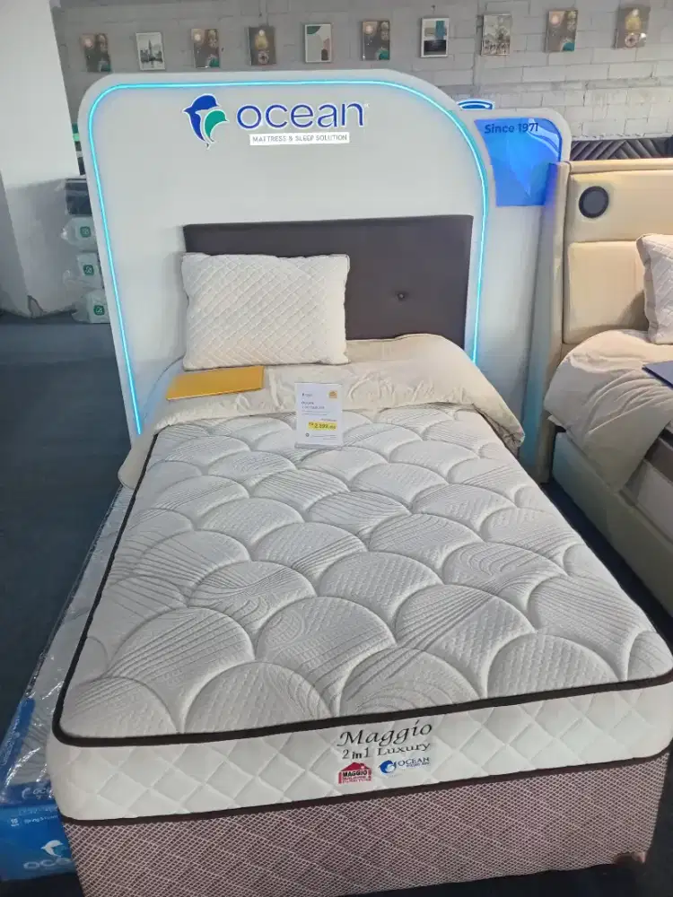 kredit kasur ocean 130×200cm Promo bunga 0%,dp 0%