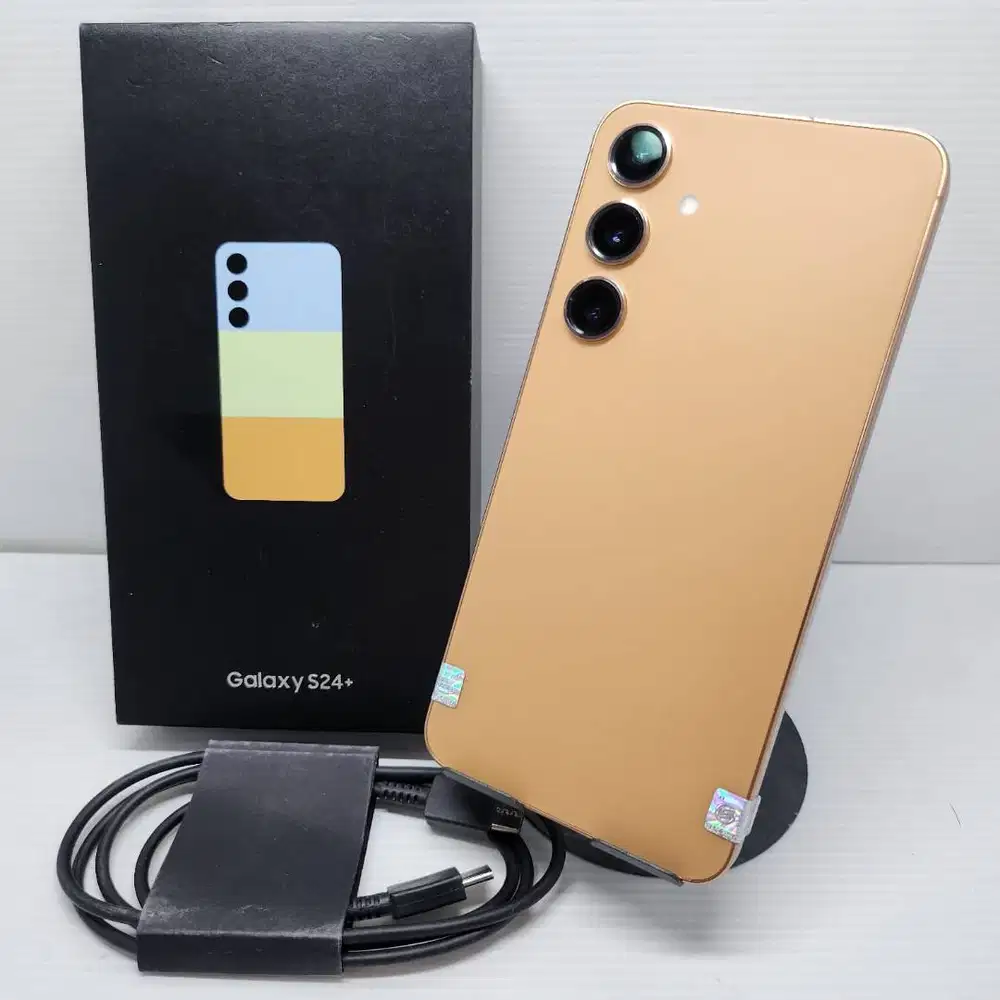 RARE EXCLUSIVE COLOR SAMSUNG GALAXY S24 PLUS 12/256 SANDSTONE ORANGE 9