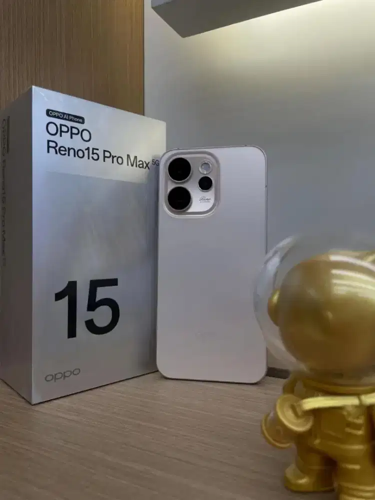 Oppo Reno 15 Pro Max 12/512GB Ready Stock Promo Gratis Enco Buds