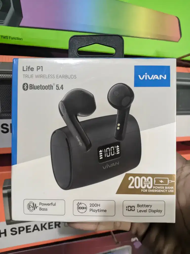 Headset Bluetooth Vivan type Life P1