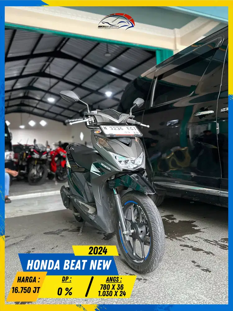 HONDA BEAT NEW 2024 LIKE NEW MASZEHH HIKMAH MOTOR KEPUH