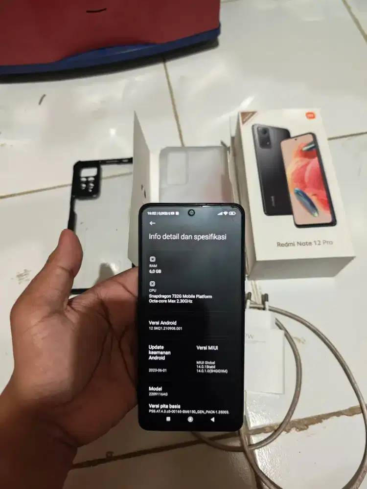 Redmi Note 12 Pro 4G 6/128gb